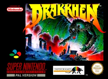 Drakkhen (Europe) box cover front